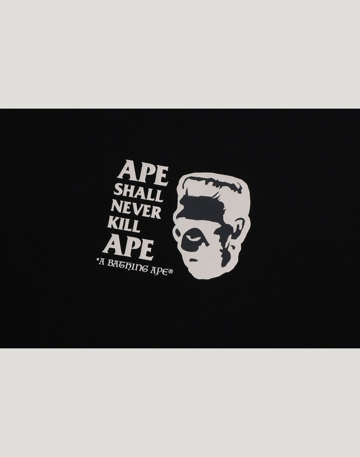 FRANKENSTEIN BAPE LOGO RELAXED FIT TEE MENS