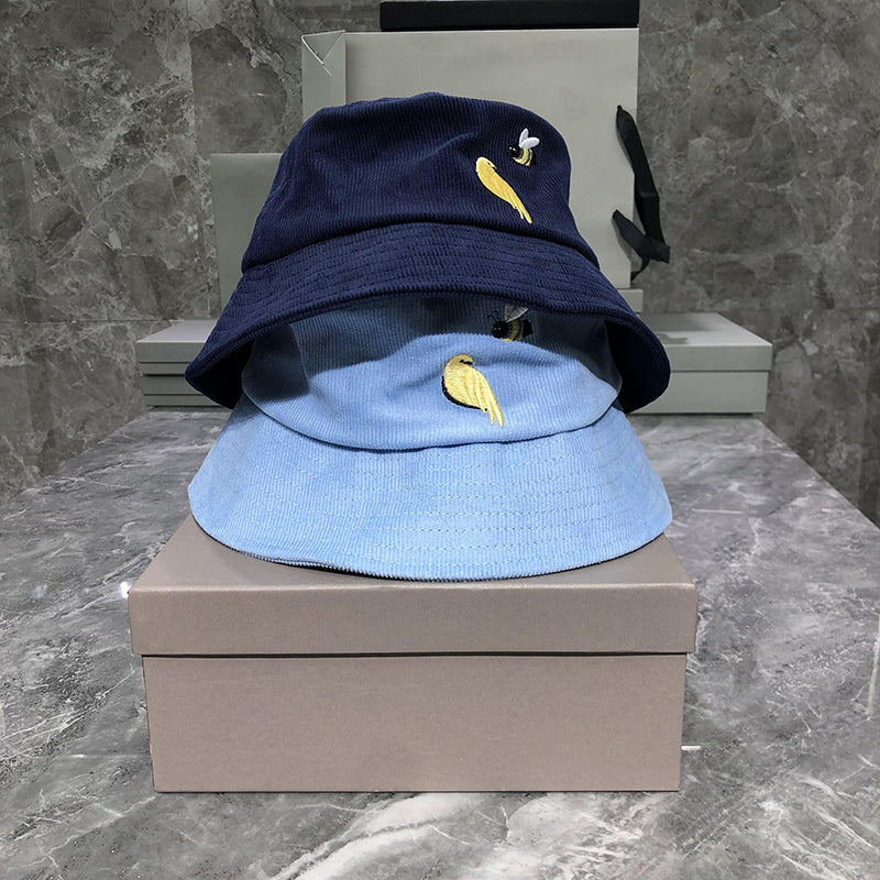 Corduroy bucket hat