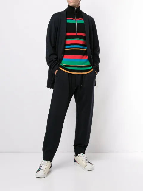 Kolor knitted single breasted blazer