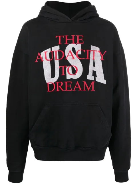 RHUDE Dreamers cotton hoodie