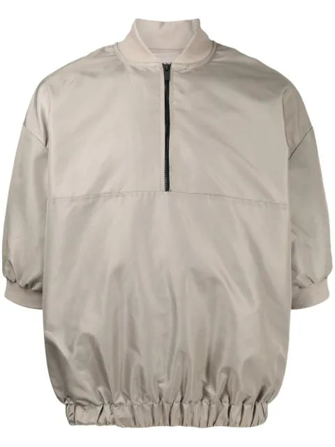 FEAR OF GOD ESSENTIALS half-zip short-sleeve techical pullover