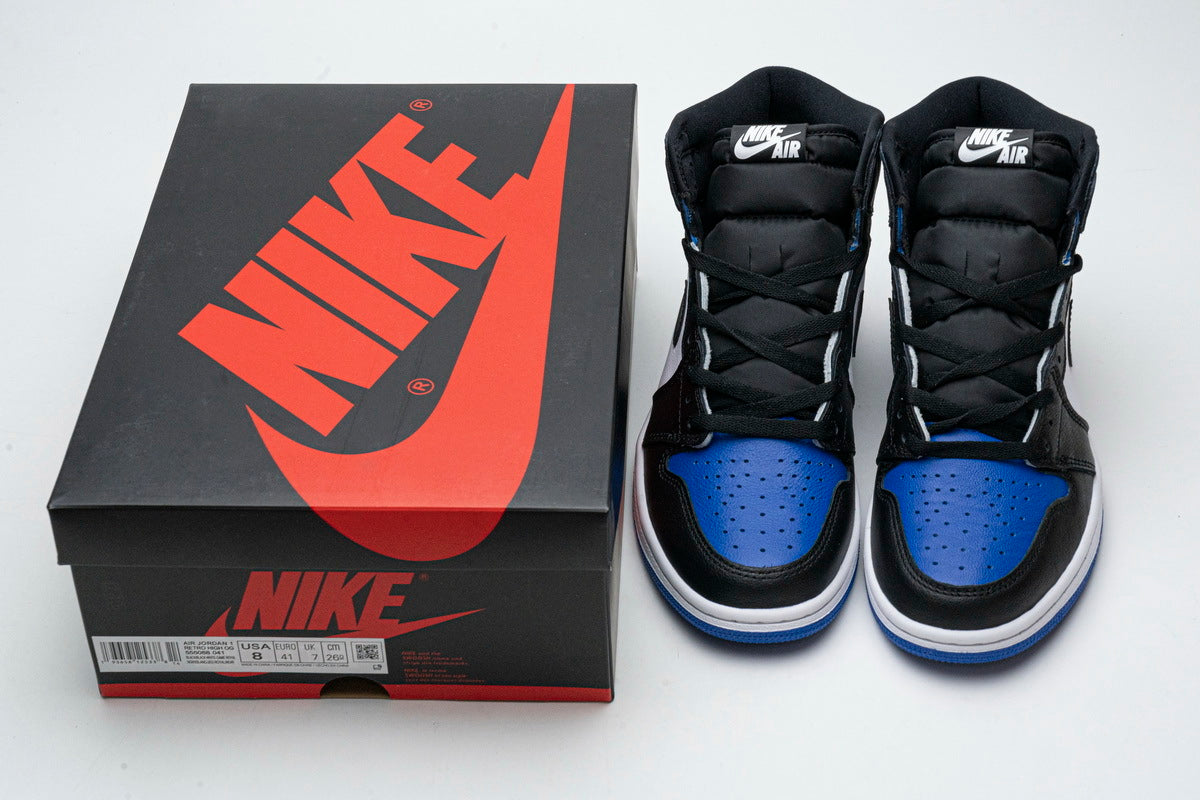 Air Jordan 1 Retro High Royal Toe Reps Sneaker  555088-041