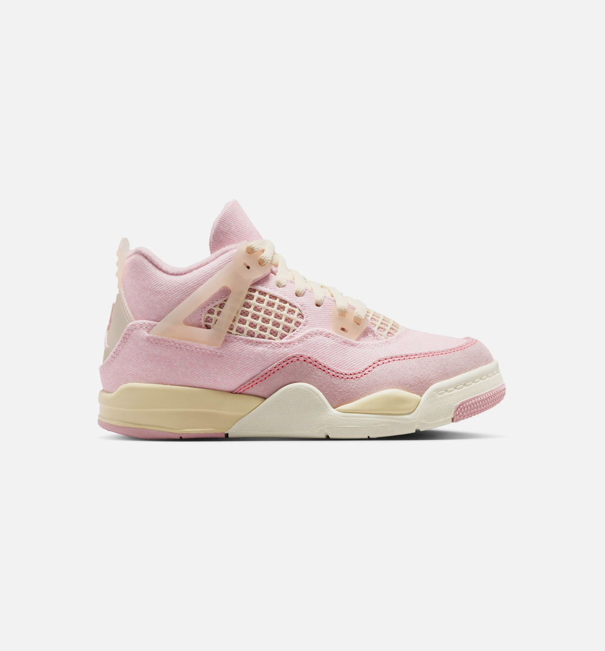 Air Jordan 4 Retro Pink Pearl & Iced Carmine Preschool Lifestyle Shoe