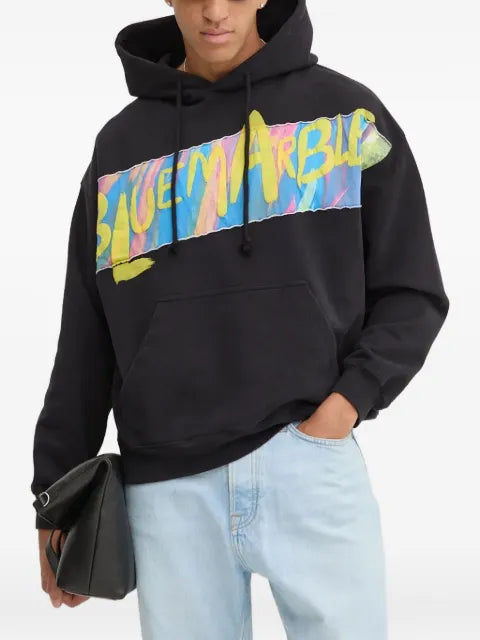 BLUEMARBLE logo-print hoodie