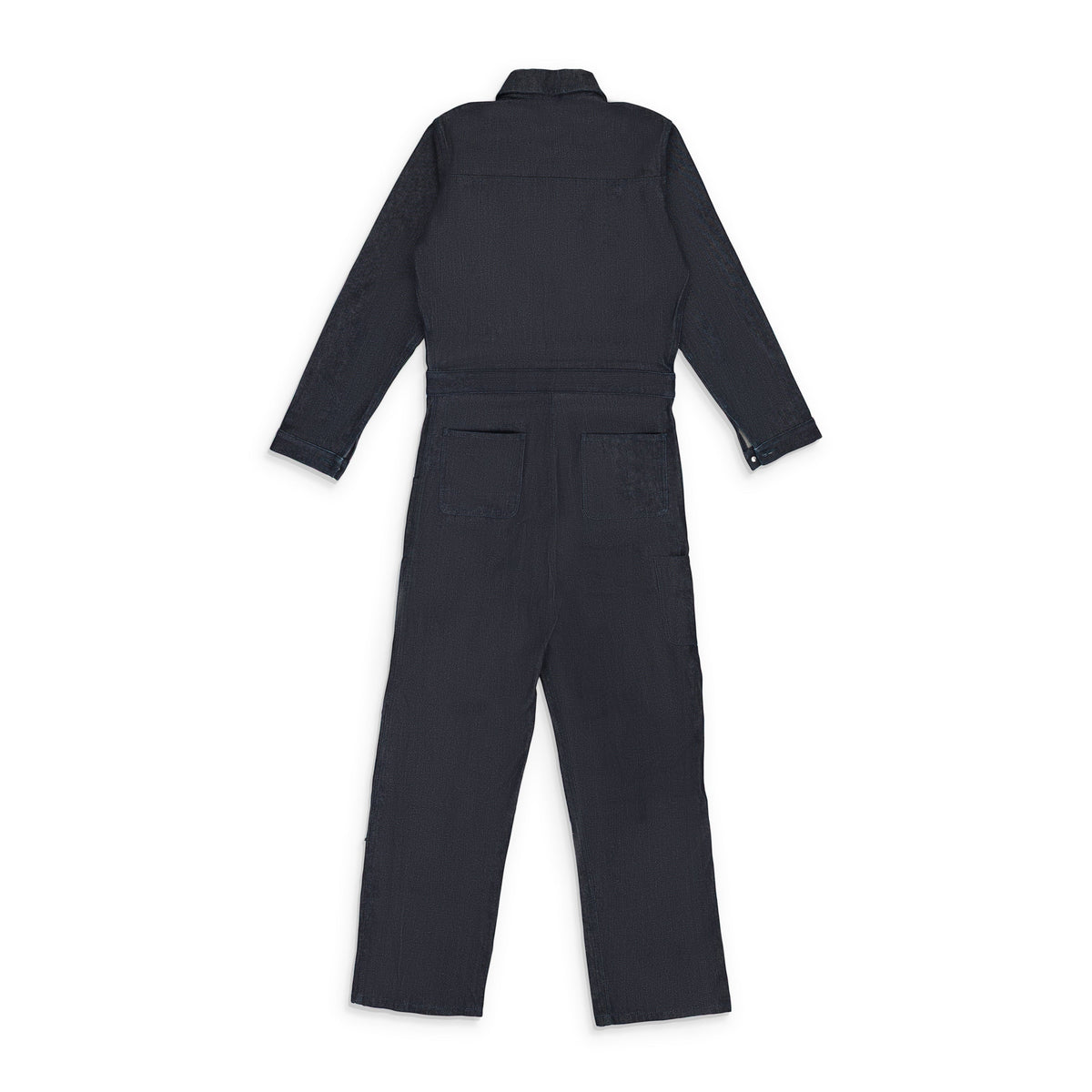 BLUE DENIM RELAXED JUMPSUIT