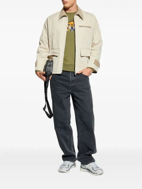 Kenzo tiger-print crew neck sweatshirt