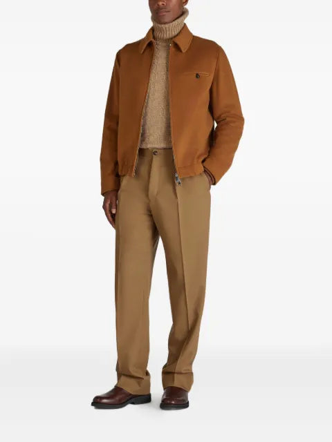 Montedoro zip-up bomber jacket