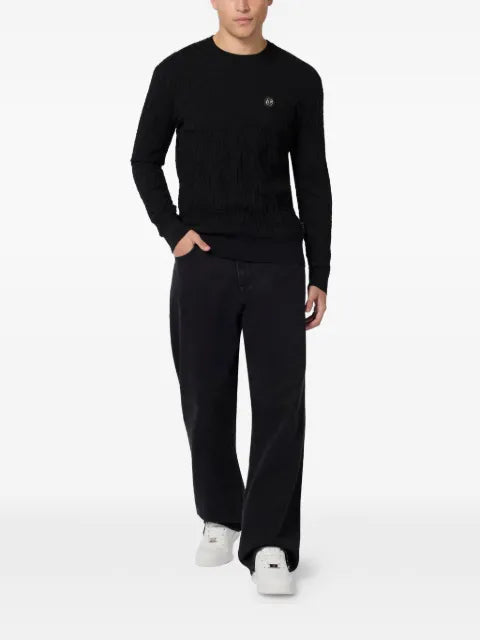 Philipp Plein round-neck sweater