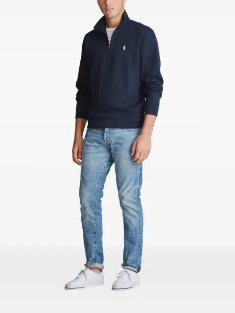 Polo Ralph Lauren quarter-zip embroidered sweatshirt