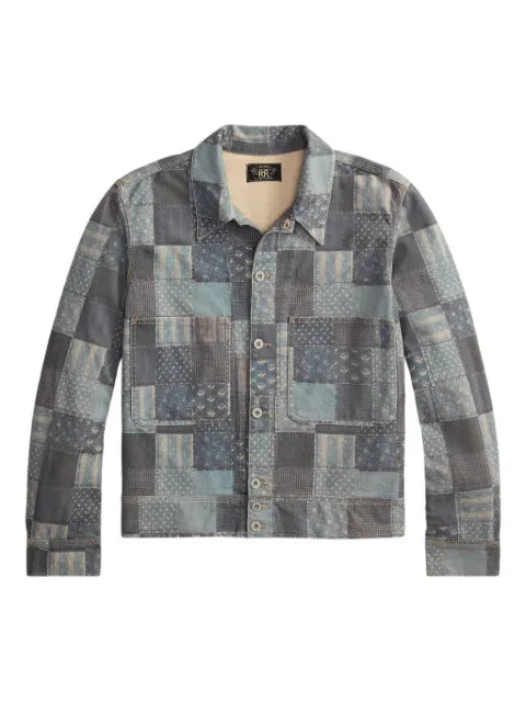 Ralph Lauren RRL patchwork button jacket