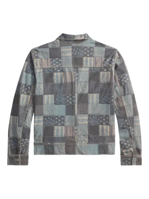 Ralph Lauren RRL patchwork button jacket