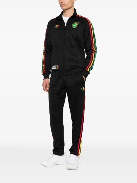 adidas x Jamaica x Bob Marley Originals striped zipped jacket