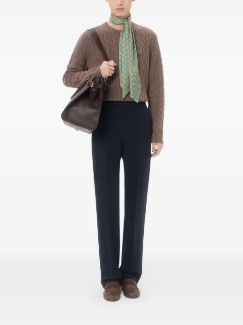 Valentino Garavani VLogo Signature cable-knit sweater