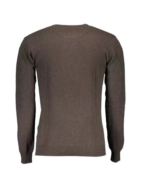 U.S. POLO ASSN. embroidered-logo crew-neck sweater
