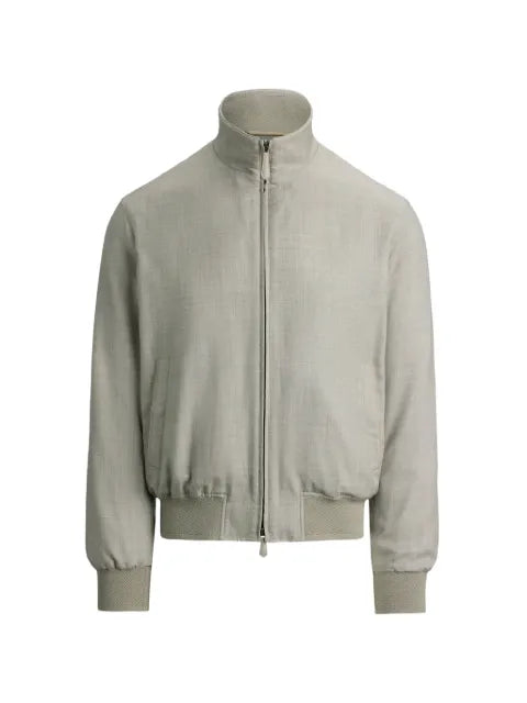 Ralph Lauren Purple Label Felton twill-cloth bomber jacket
