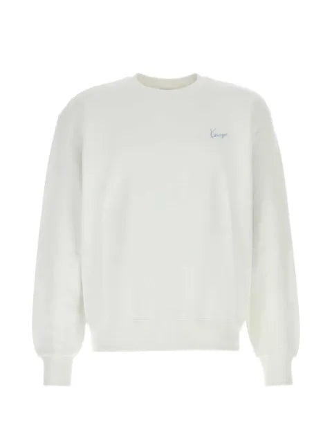 Kenzo Signature logo-embroidered cotton sweater