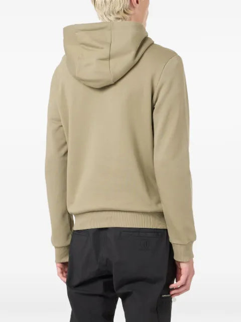 Iceberg wolf-embroidered hoodie