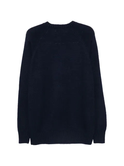Gran Sasso raglan-sleeve cotton sweater