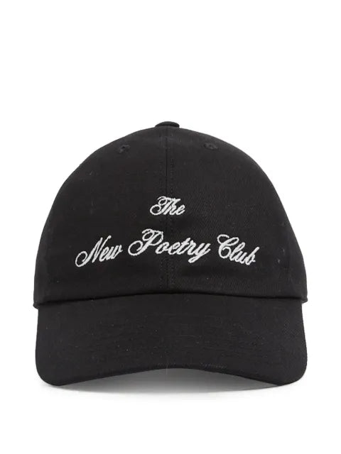 Ann Demeulemeester embroidered baseball cap