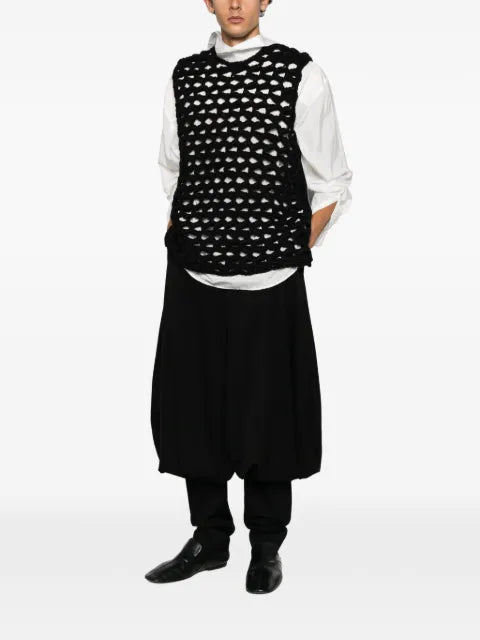 Comme des Garçons Homme Plus crew-neck vest