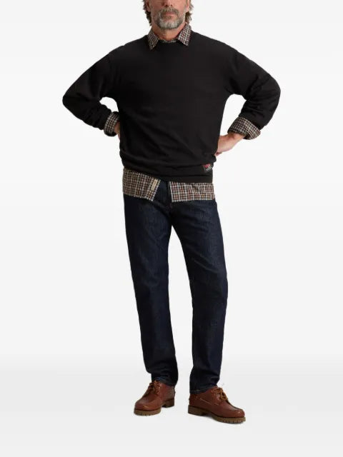 Woolrich logo-patch crew-neck sweatshirt