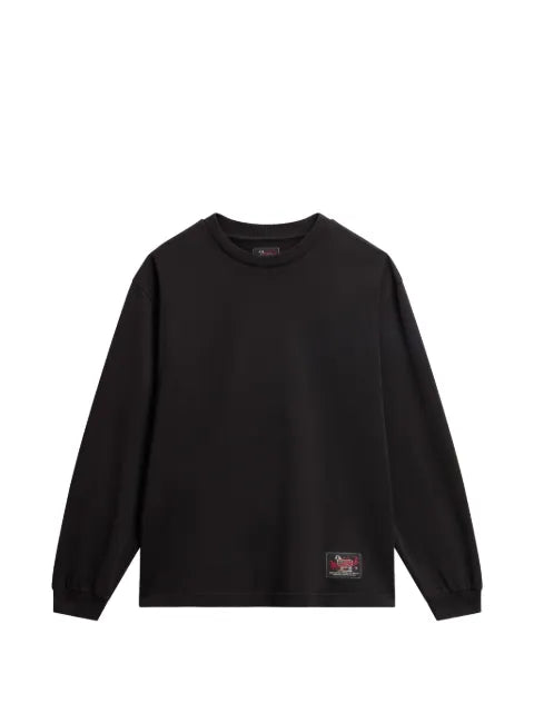 Woolrich logo-patch crew-neck sweatshirt