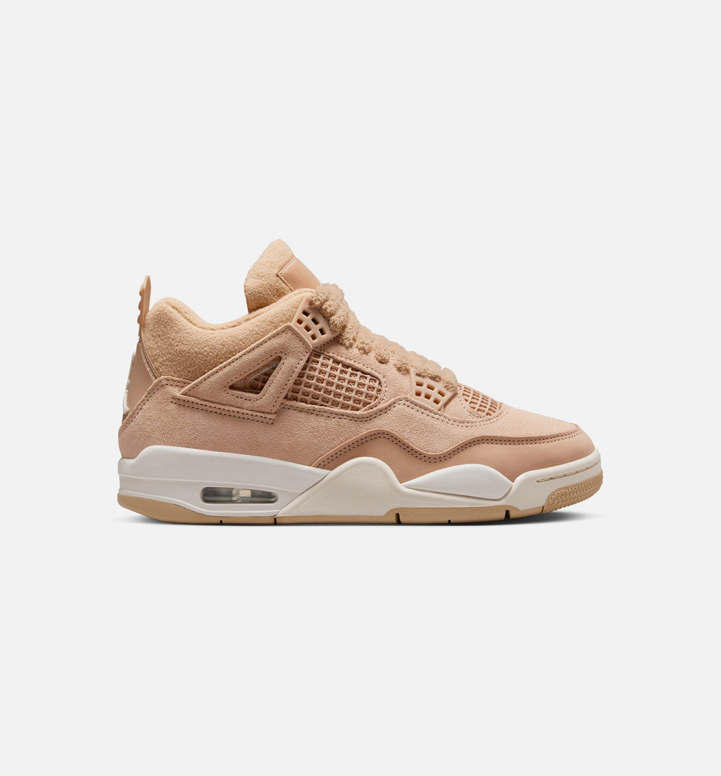 Air Jordan 4 Retro Cozy Girl Women's Lifestyle Shoes - Hemp/Light Wood Brown