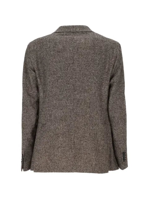Tagliatore tweed single-breasted blazer