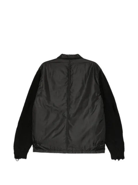 Undercover panelled zip-up jacket