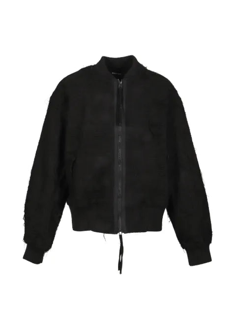 Troubled Waters Mummy distressed bomber jacket