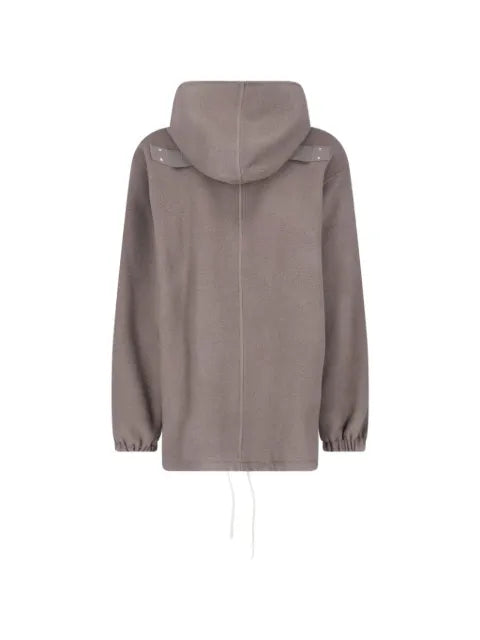 Rick Owens cashmere hooded jacket