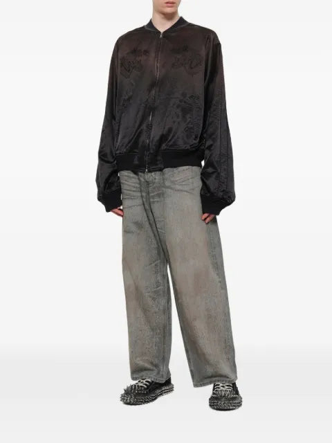 Doublet embroidery-detail jacket