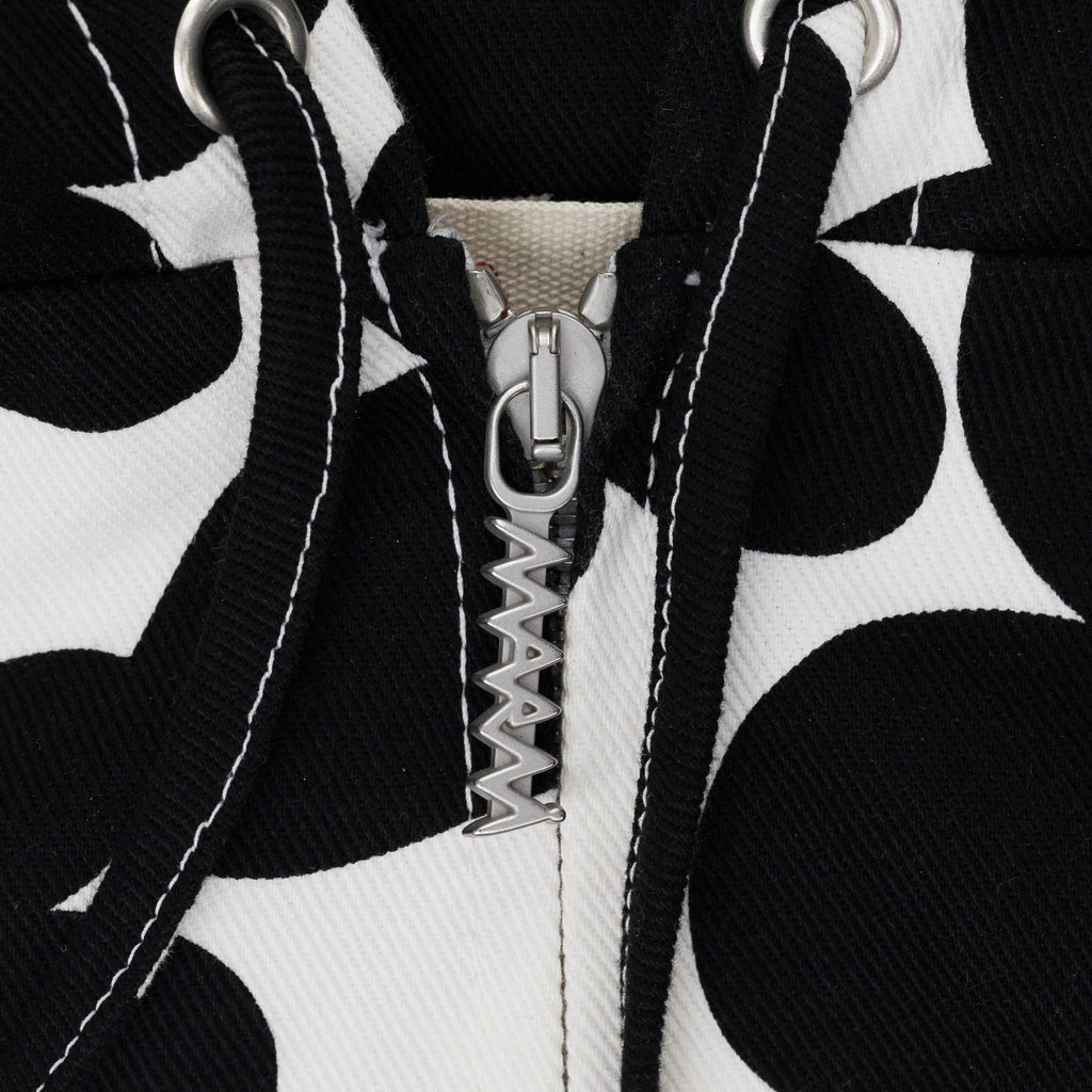 Black Dillies Gabardine Zip Hoodie