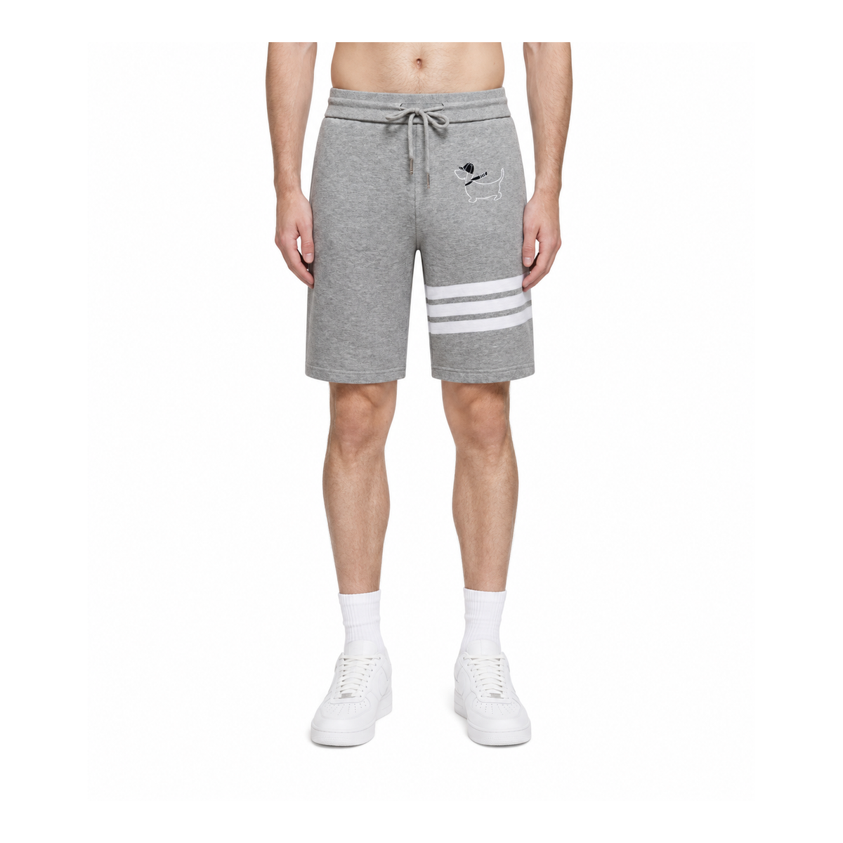 Thom Browne Style Puppy Shorts
