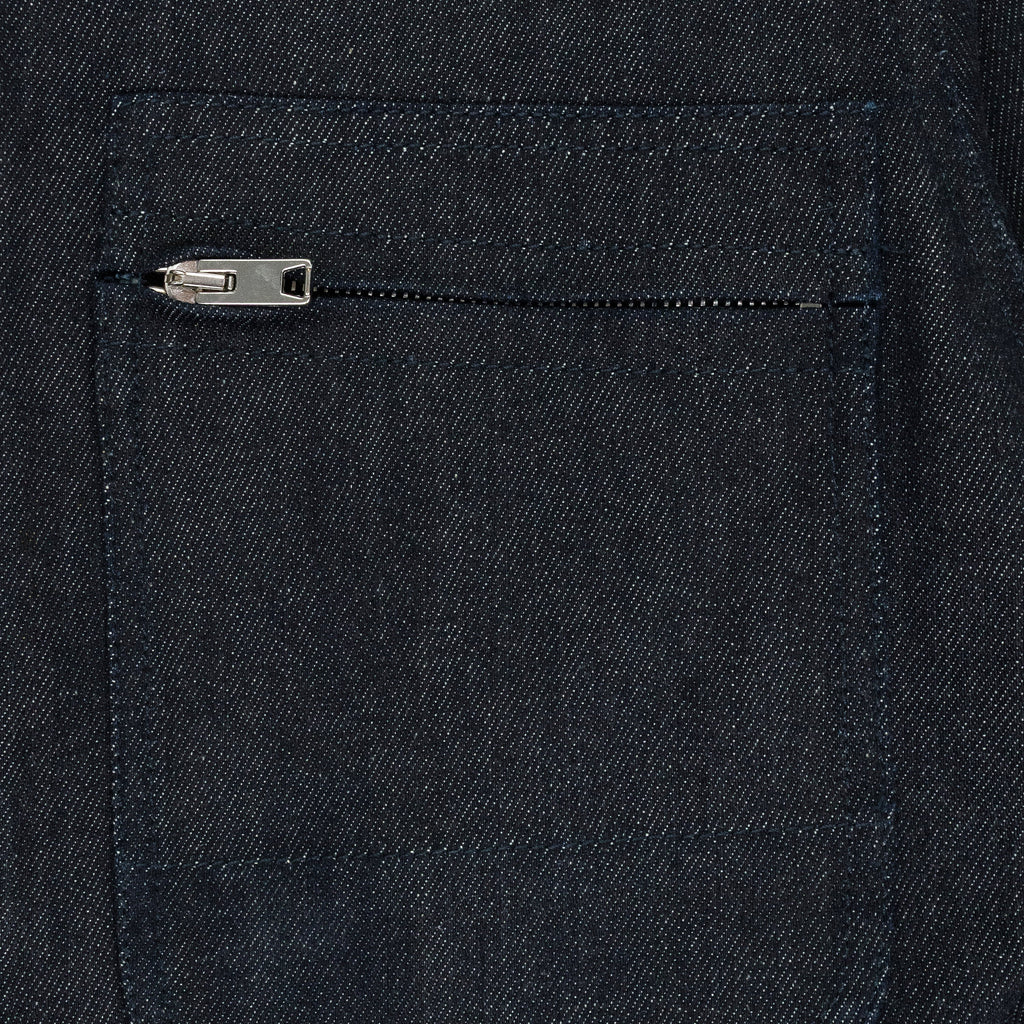 BLUE DENIM RELAXED JUMPSUIT