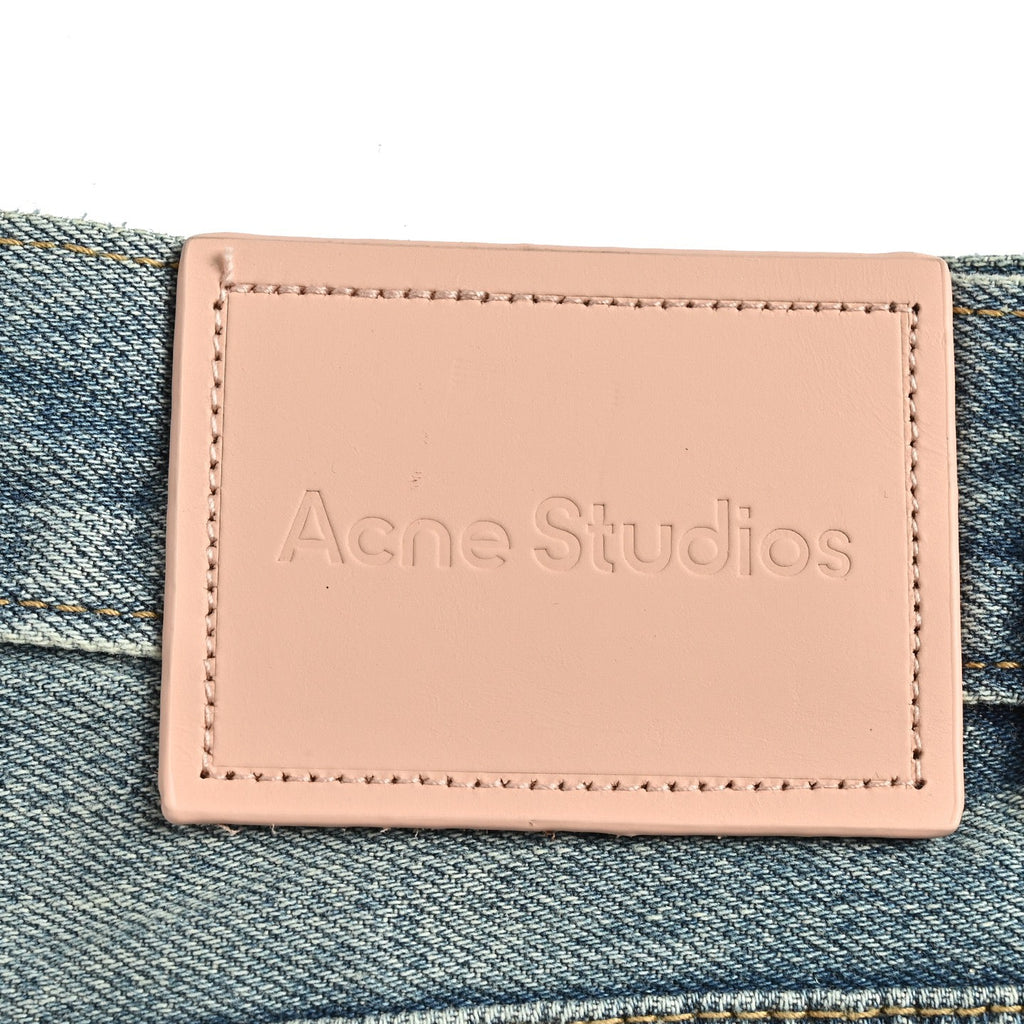 Acne Studios Distressed Wide‑Leg Jeans