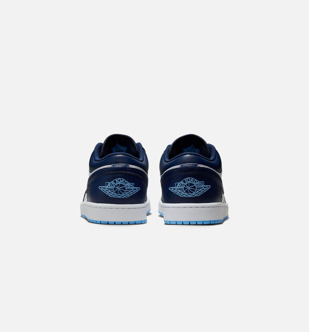 Air Jordan 1 Low Men's Sneakers - Deep Navy / University Blue / White
