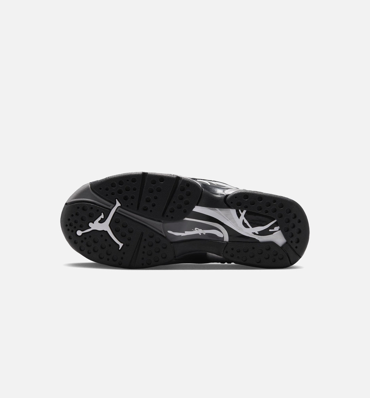 Air Jordan 8 Retro Chrome – Grade School Lifestyle Shoe | Black/White/Light Graphite
