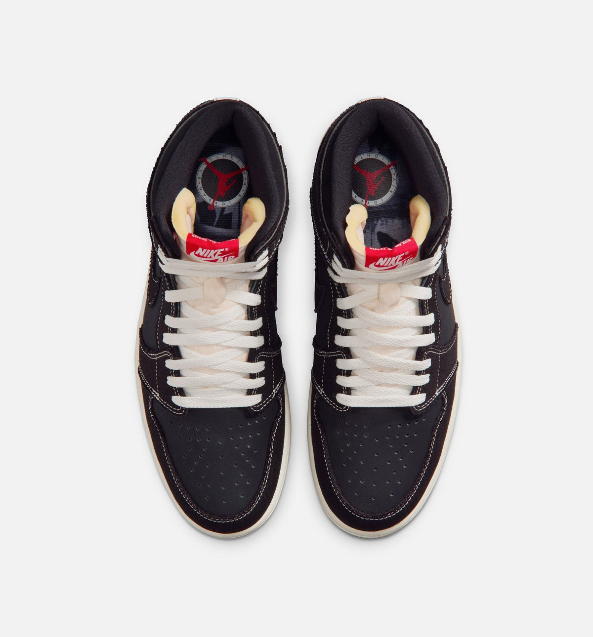 Air Jordan 1 Retro High OG Flight Club | Men's Lifestyle Shoe | Black/Varsity Red/Sail/Gum Medium Brown