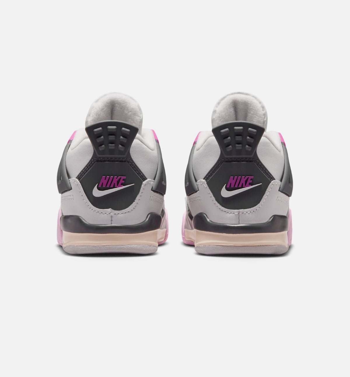 Air Jordan 4 Retro Comic – Infant/Toddler Lifestyle Shoe in Off White/Fire Pink/Anthracite
