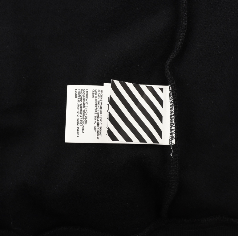 Off-White Tape Arrows Crewneck Sweatshirt – Black