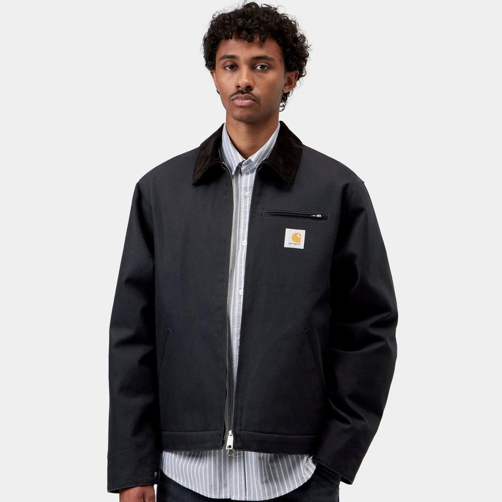 Carhartt WIP Detroit Jacket : Dark Navy / Black rigid