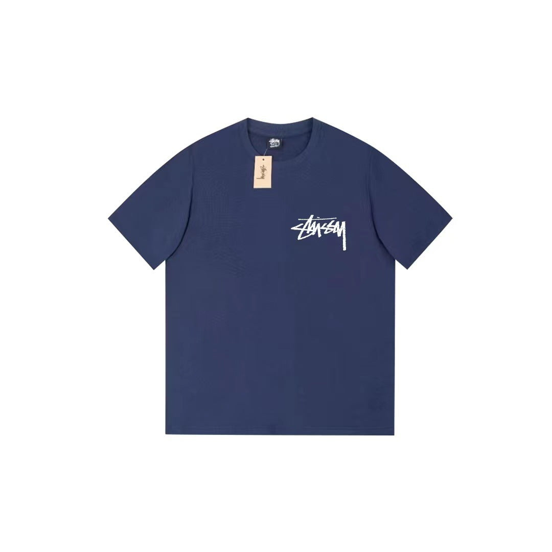 Stussy T Shirts Loose Casual T-Shirts Same for Men and Women