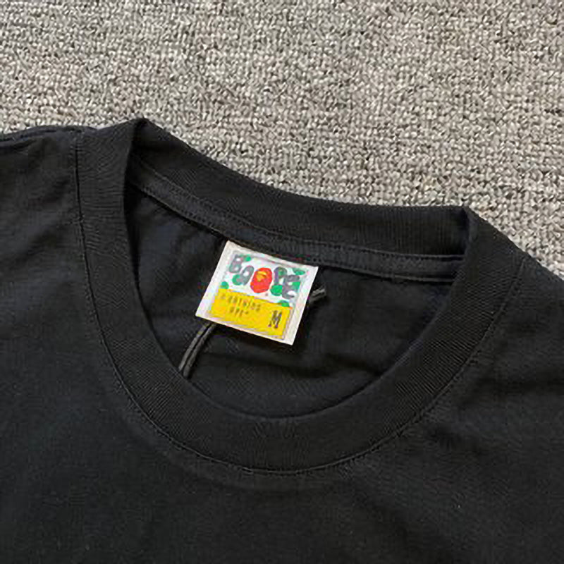 BAPE Mad Ape Flame Men's Graphic T-Shirt - Black