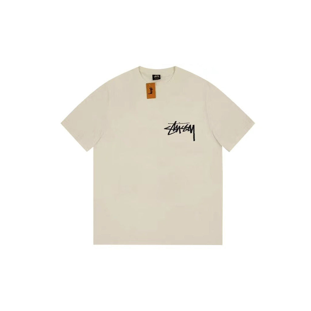 Stussy T Shirts Loose Casual T-Shirts Same for Men and Women