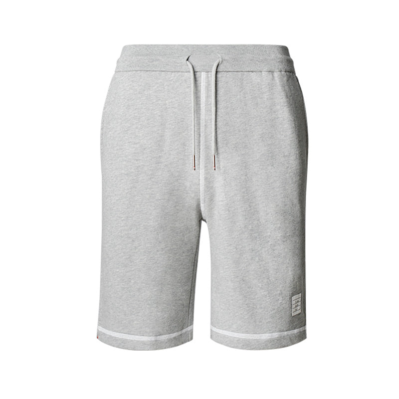 Thom Browne Style Men's shorts with Signature Four-Bar Detail