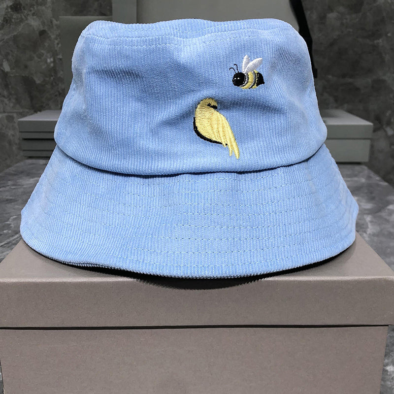 Corduroy bucket hat
