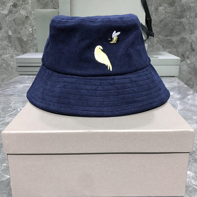 Corduroy bucket hat