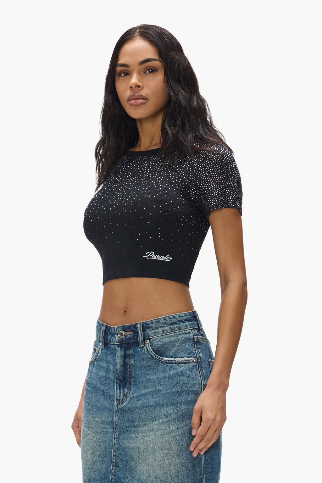 Crystal Fade Baby Tee