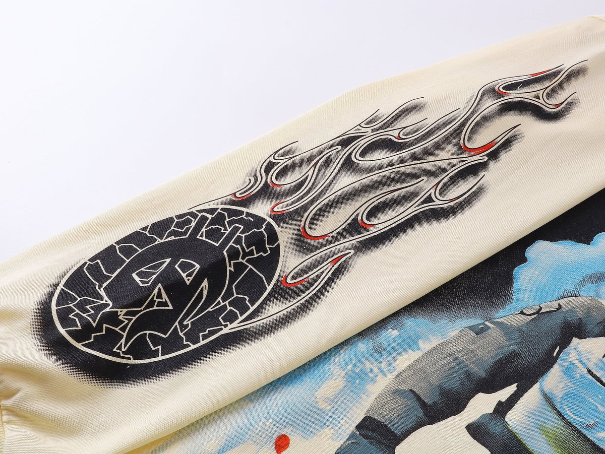 Godspeed Out of Many One Graphic Long-Sleeve T-Shirt